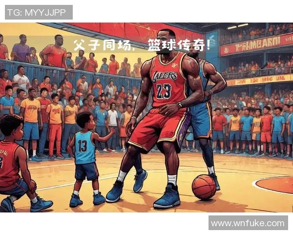 詹姆斯父子联手征战球场,谱写新一代球星传奇